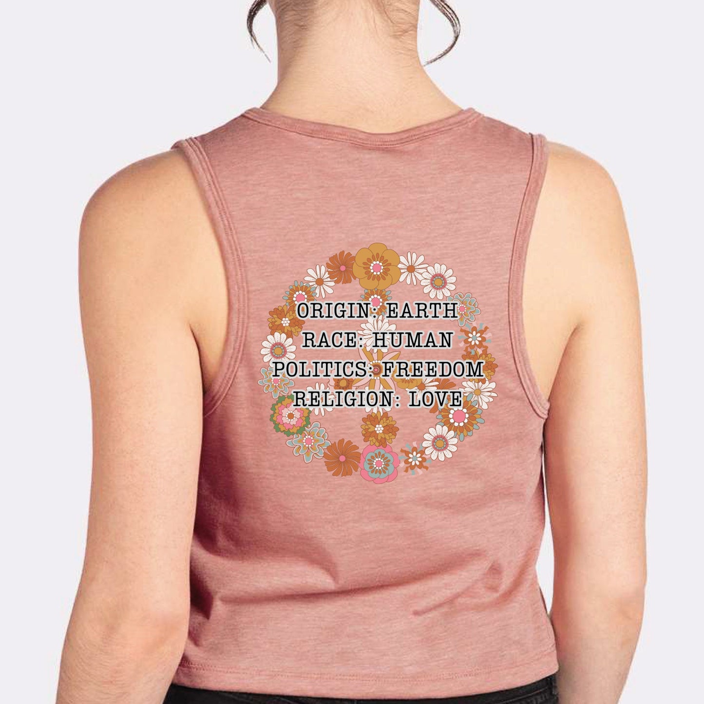 WOMEN'S CROP TANK TOP - PINK