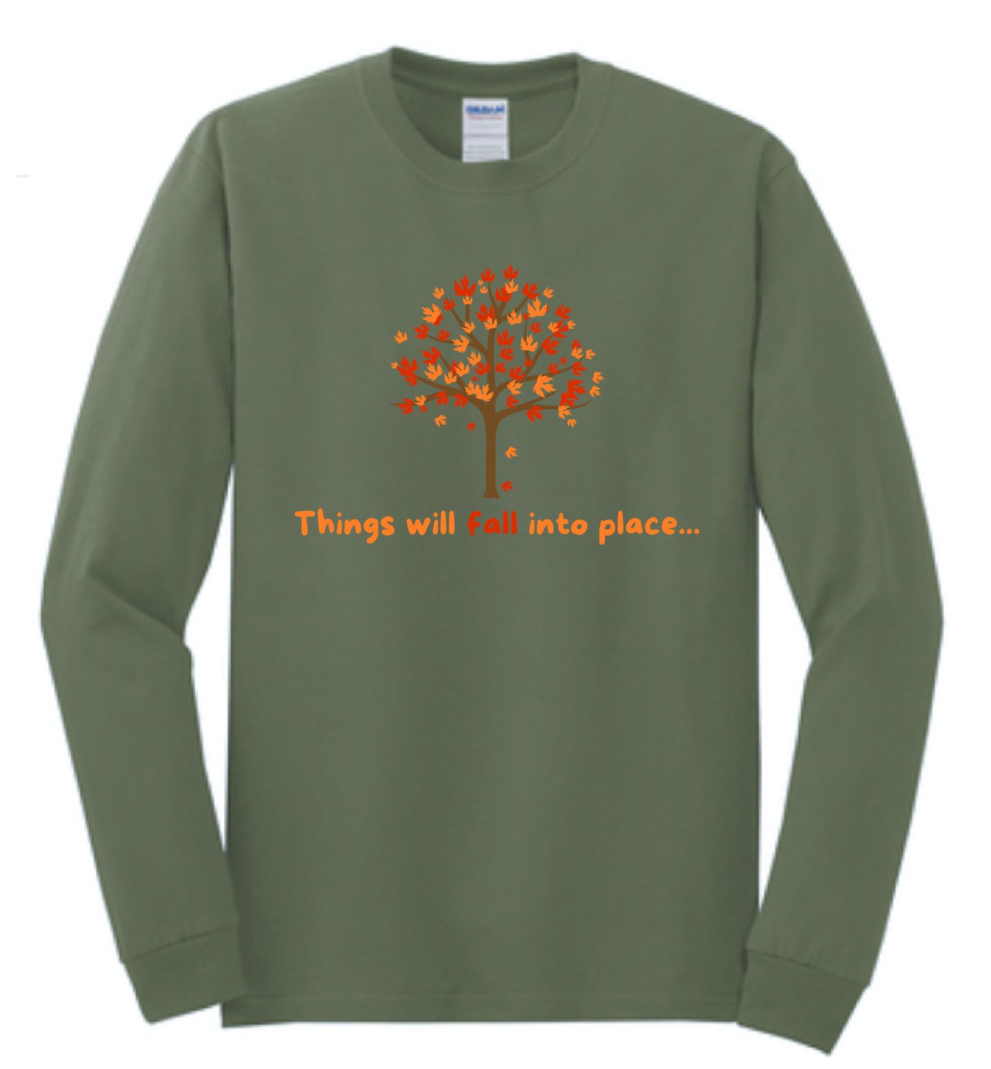 Women's Long Sleeve Tee - Things Will Fall Into Place