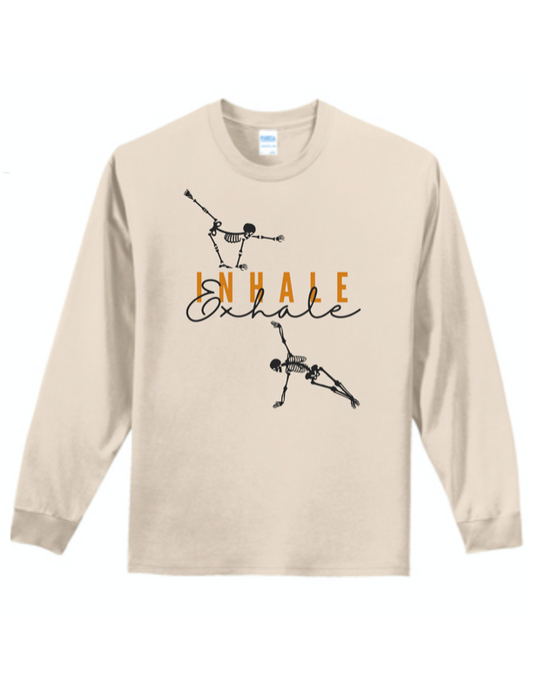 Women's Long Sleeve Inhale/Exhale Tee