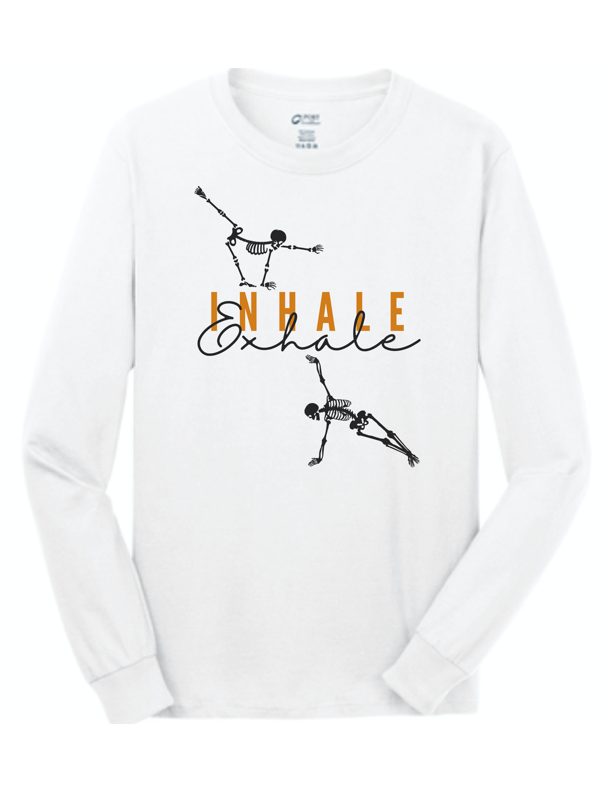 Women's Long Sleeve Inhale/Exhale Tee