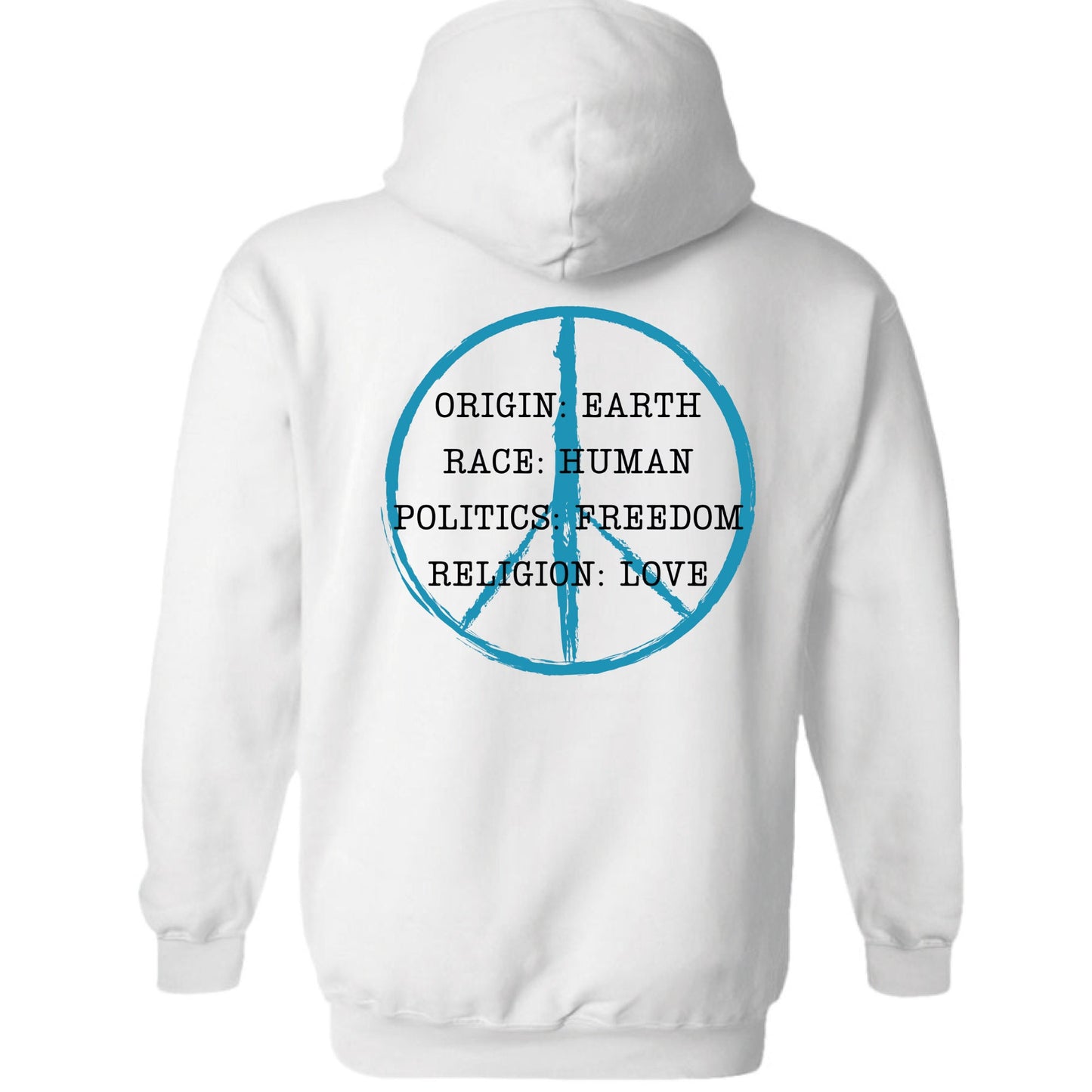 SWEATSHIRT HOODIE - WHITE