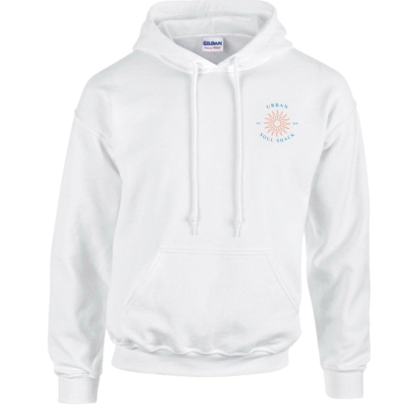 SWEATSHIRT HOODIE - WHITE